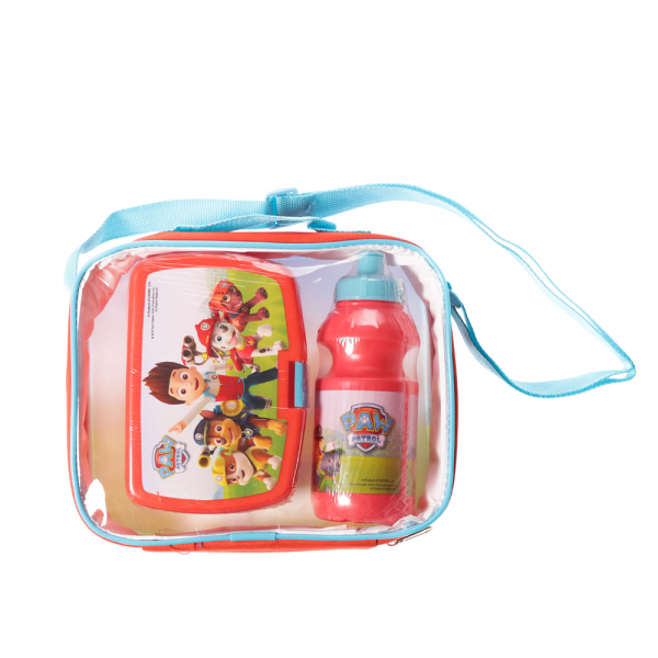 Охладителна детска чанта Paw Patrol, с кутия за сандвич и шише за вода, оранжева със синьо, 2 - Kalapod.bg